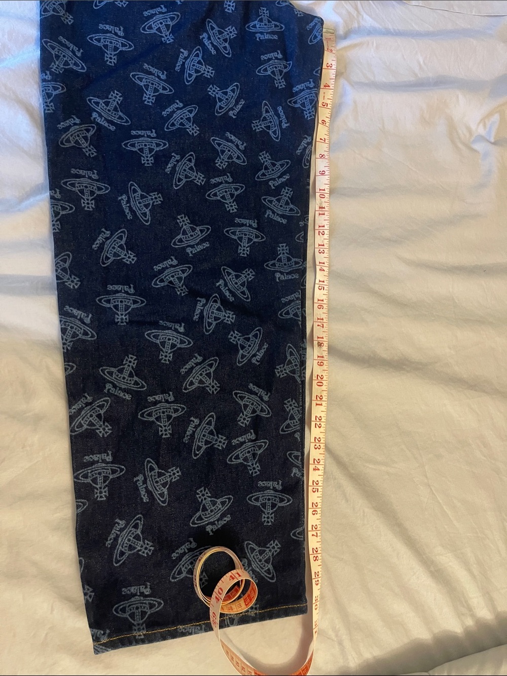 NWT Palace x Vivienne Westwood Indigo Denim Jean 34 - Picture 5 of 6